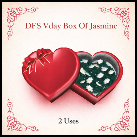 DFS Vday Box Of Jasmine - ACTUAL ITEM