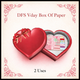 DFS Vday Box Of Paper - ACTUAL ITEM