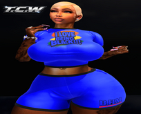[T.C.W] "B.H.M"-BLUE ILBB-