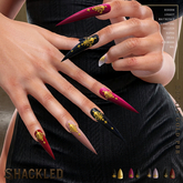 SHACKLED - Royals PBR [Long Stiletto] GOLD