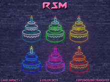 Neon Cake