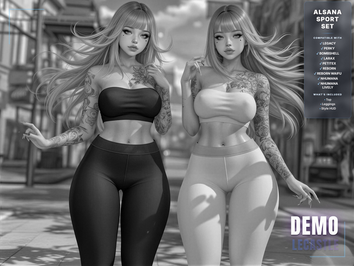 [LECASTLE] Alsana Sport Set *DEMO*