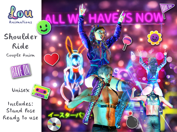 Concert Shouder Ride Animation 