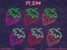 Neon Strawberry