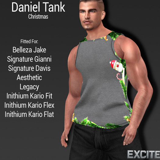 Excite Daniel Tank Christmas