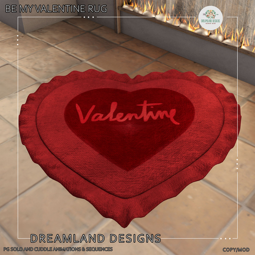 DD Be My Valentine Rug