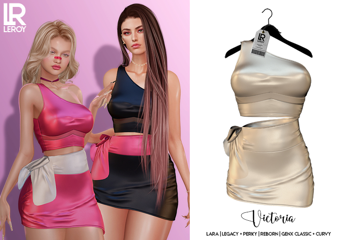 LEROY - Victoria Dress - Sand Gray