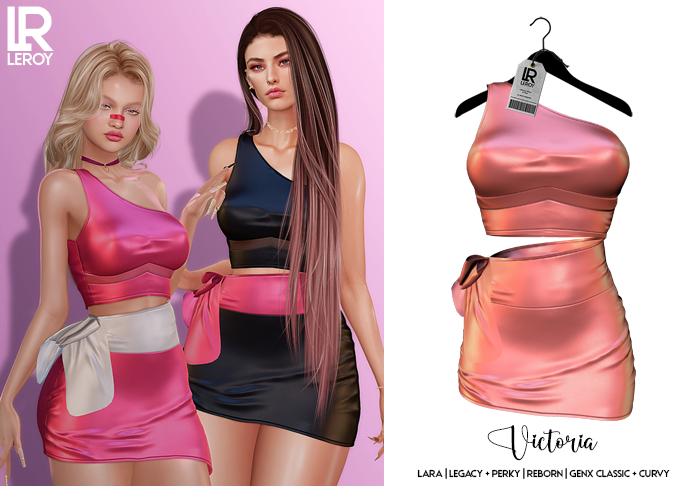 LEROY - Victoria Dress - Raspberry Blush