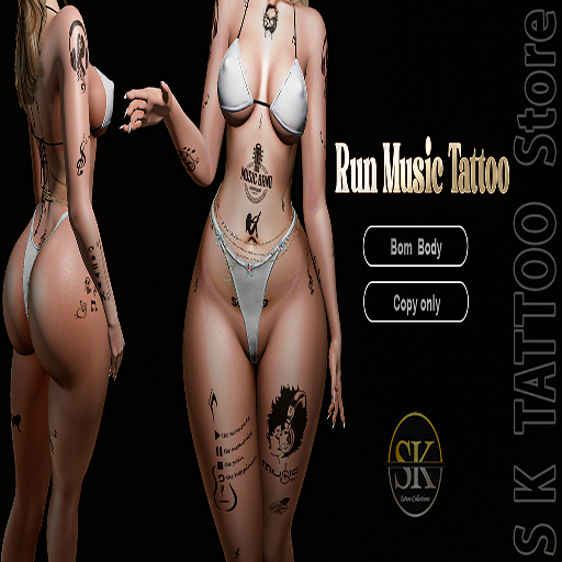 Run Music Tattoo