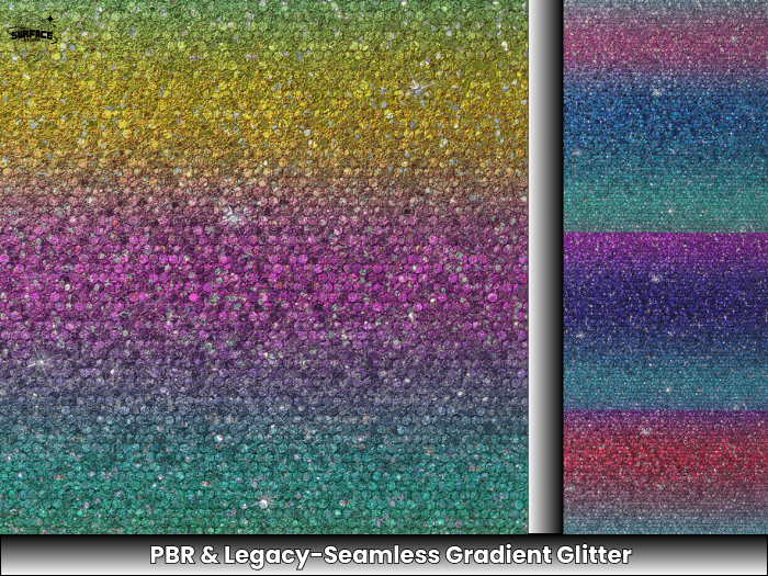 PBR & Legacy-Gradient Glitter