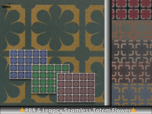 PBR & Legacy – Seamless Totem Flower Poplin (9 Pack)