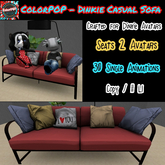 ColorPOP - Dinkie Casual Sofa Box (ADD to Unpack)