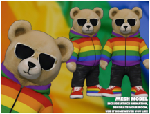 Teddy bear Rainbow Lgbt