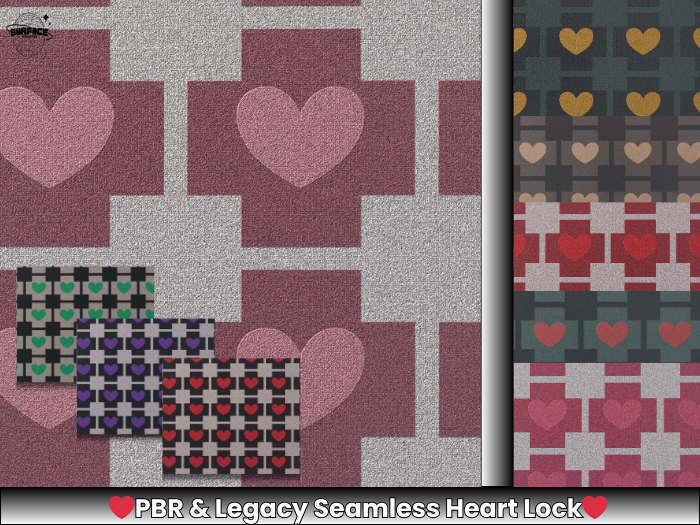 PBR & Legacy-Heart Lock