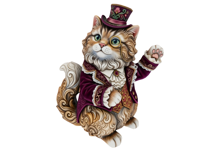 HB: Victorian Dapper Cat FuLL PERM