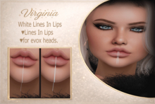 :::VIRGINIA:::White Lines In Lips