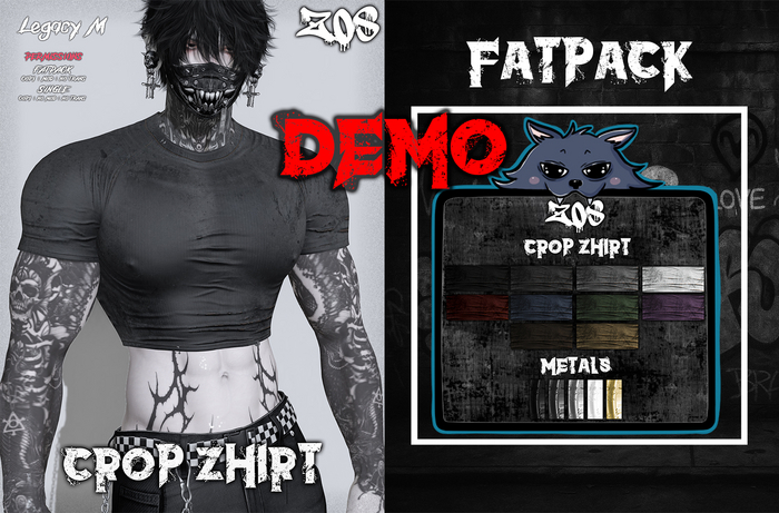 ZOS. Crop Zhirt DEMO