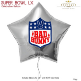 SUPER BOWL Single Balloons -  BBUNNY (ADD)