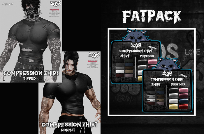 ZOS. Compression Zhirt FATPACK
