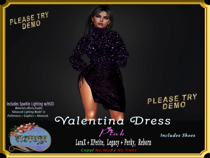 Valentina Pink Dress