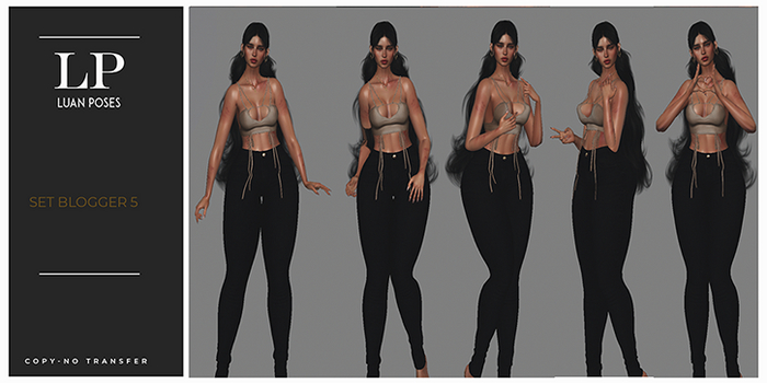 Luan Poses Set Blogger 5