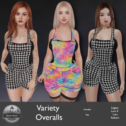 Mostyn St - Variety Overalls