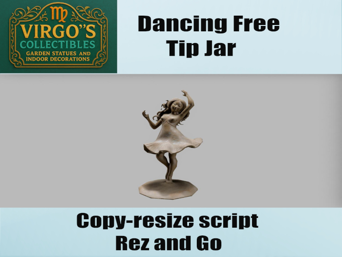 Danceing Free Tip Jar Boxed