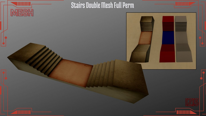 Stairs Double Mesh Full Perm