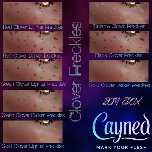 Cayned Clover Freckles
