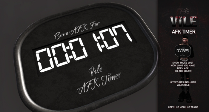 [Vile] - AFK Timer Box (Add Me)
