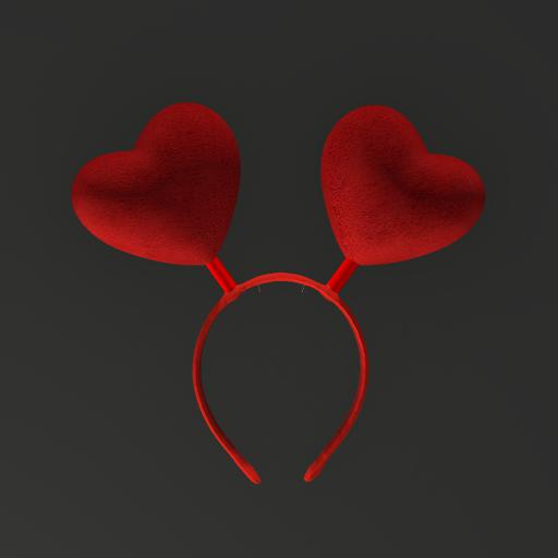 FULL PERMISSION HEART HEADBAND