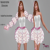 Tresor Couture~ Amore White Party Dress Set for LARAX