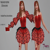 Tresor Couture~ Amore Red Party Dress Set for LARAX