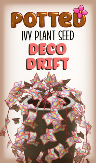 Potted: Ivy Seed: Deco Drift