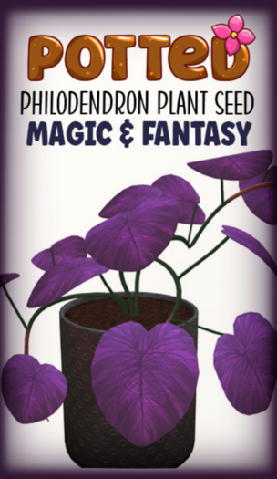 Potted: Philodendron Seed: Magic & Fantasy