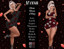 [Myzah] Elena Dress VDay