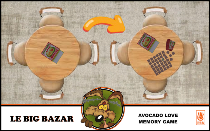 LBB - The Love Avocado Memory Game