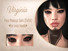 :::VIRGINIA:::Face Makeup Dark (EVOX)