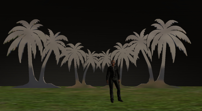 Palm 2d Silver PBR*