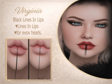 :::VIRGINIA:::Black Lines In Lips