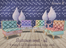 Narcisse suitcase seats FAT PACK