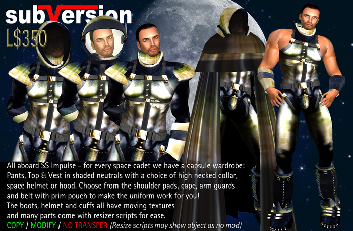 subVersion - Astrosuit Neutrals