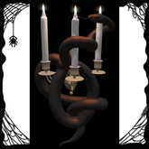 Candles Wall Mount with Snake,Halloween candle,snake,candle