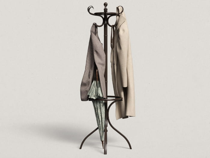 Nutmeg. Estate Entryway Coat Rack / add me