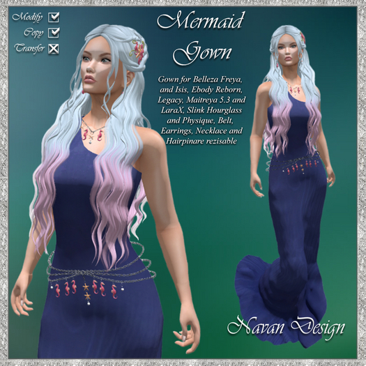 Mermaid Gown Demo