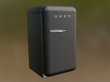 SMEG refrigerator, Black