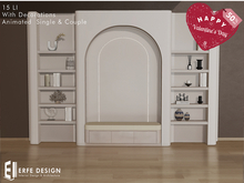 Bella Bookcase 16 LI Animated [Erfe Design] PACK
