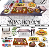 [MB] BBQ Stool -Wood-