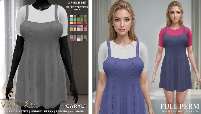 VALUXIA[FP] - Caryl 2K TEXTURE PACK  FULL PERM