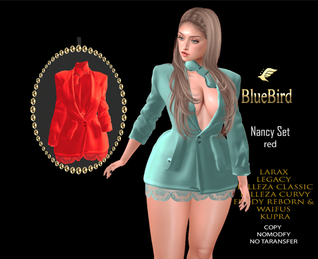 Blue Bird // Nancy-set RED